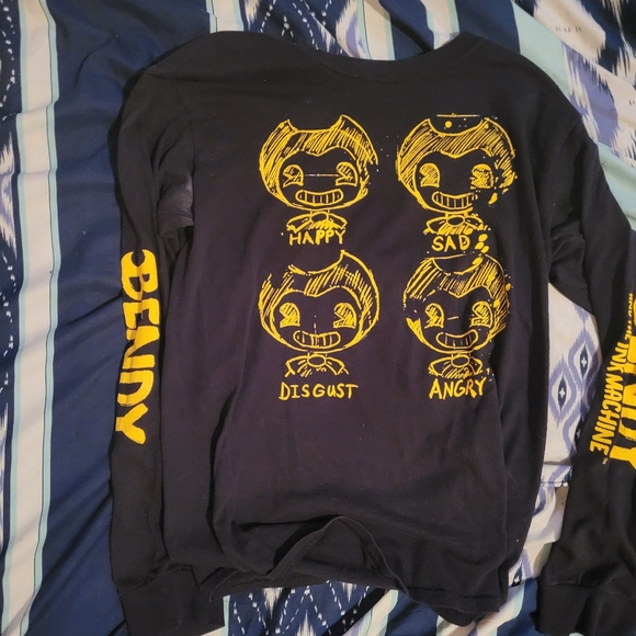 Bendy and the Ink Machine Kid's Long-Sleeve T-Shirt - Picture 1 of 3